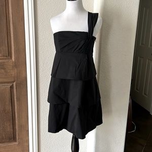 Robert Rodriguez Womens Black Dress LBD Date Night 6 Stretch Wedding Guest Grad